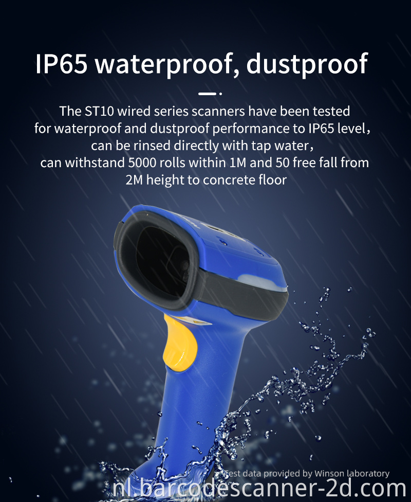 Streepjescodescanner barcode scanner